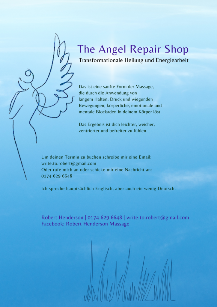  26 02 robert henderson angel work plakat a4